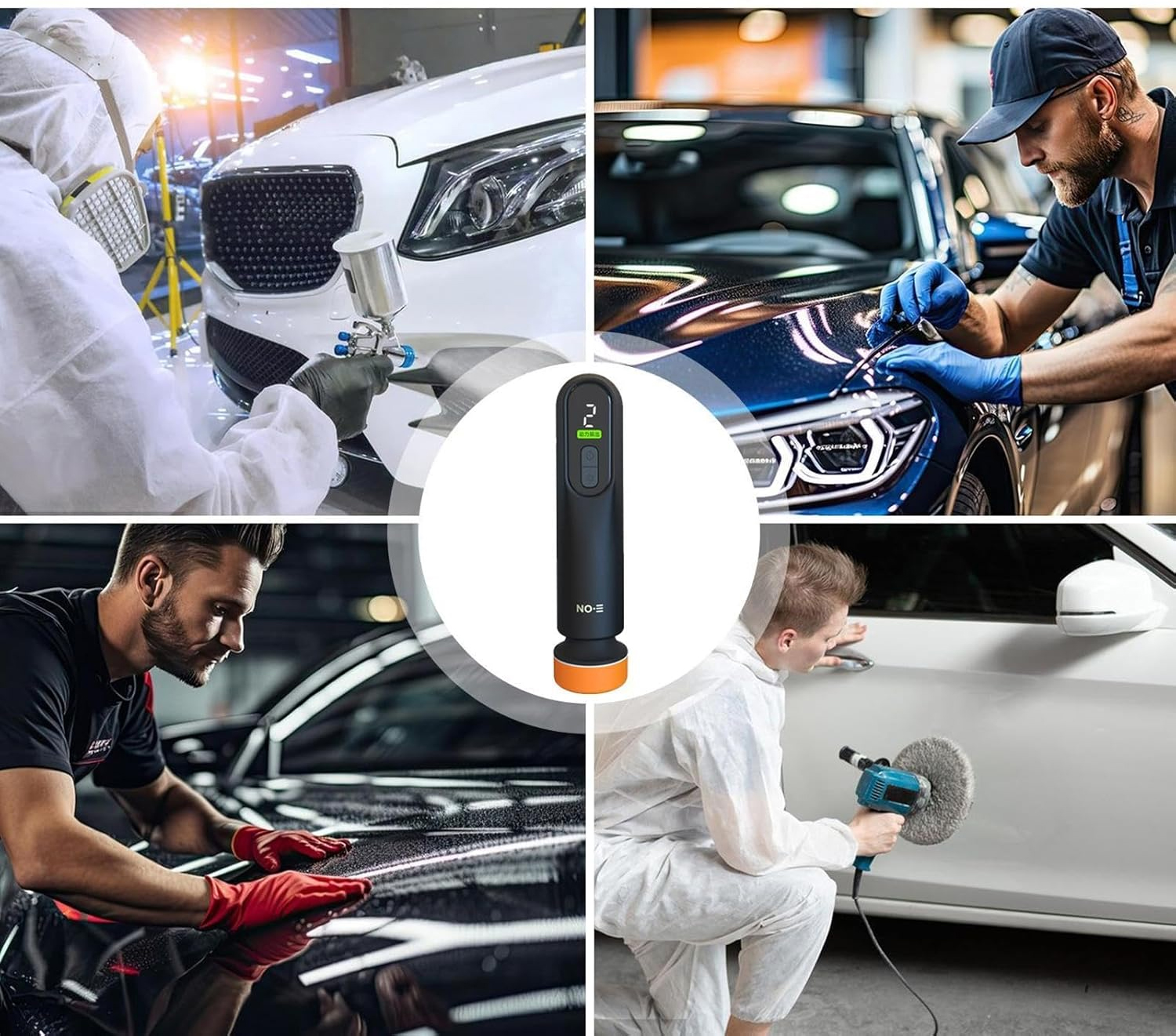 آلة يدوية لإصلاح خدوش طلاء السيارات - الصورة 3