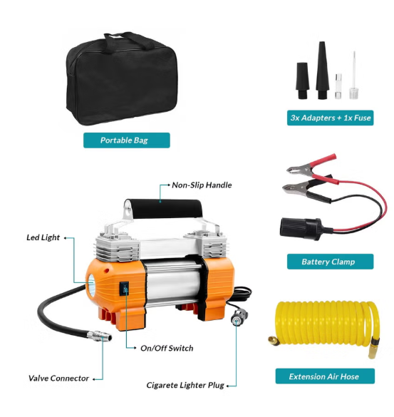 • كمبروسر هواء للسيارة - الصورة 2