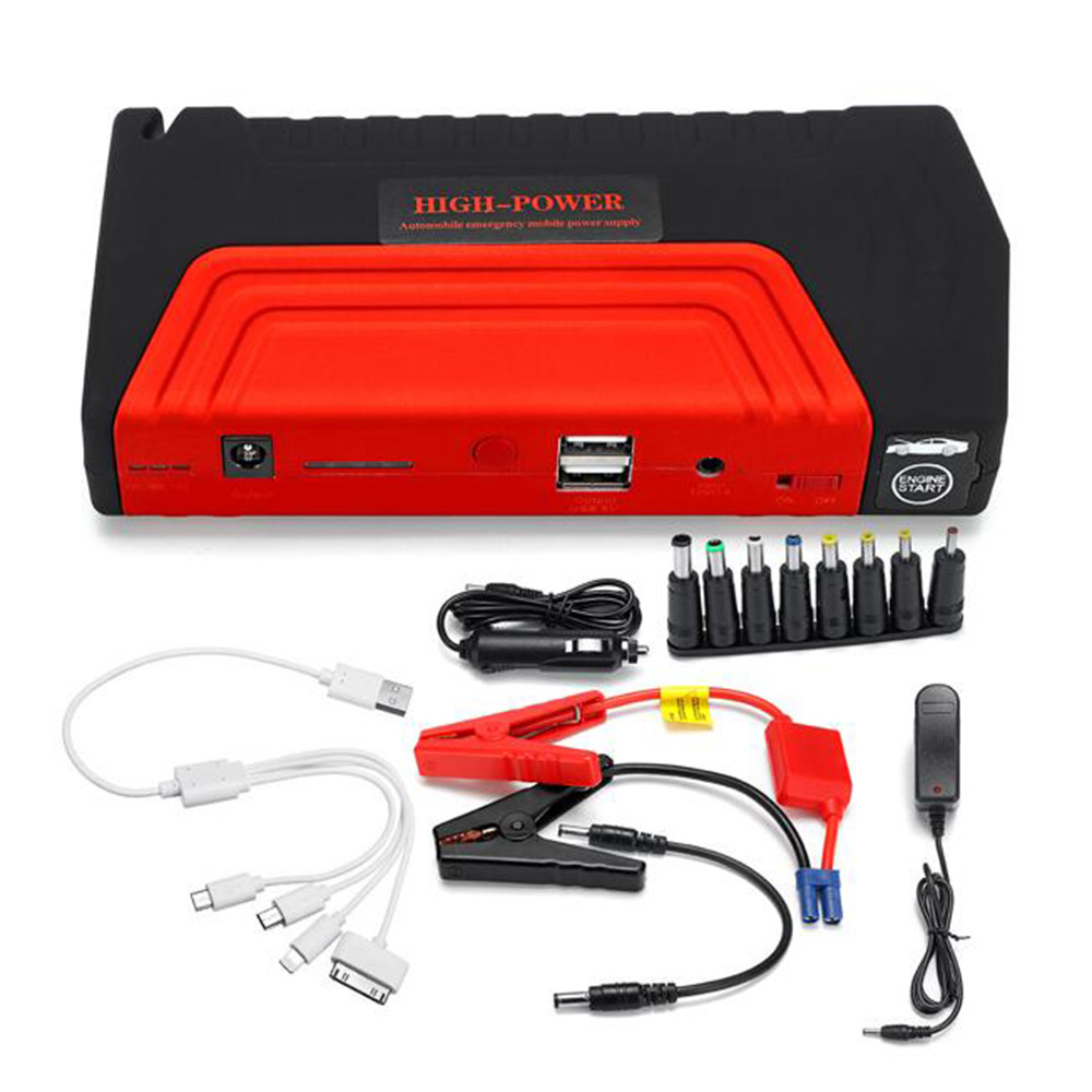 جامب ستارتر للبطارية و منفاخ للسيارة بضمان عام - الصورة 4