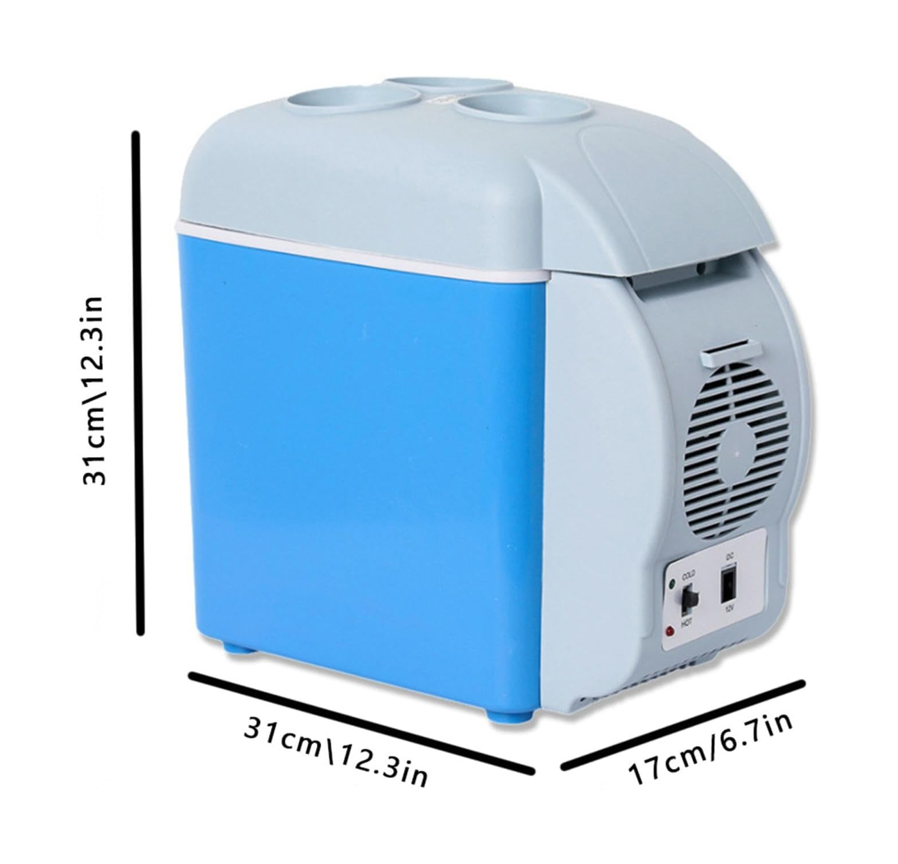 • حافظة الطعام للسيارة ٧.٥ لتر بضمان عام - الصورة 4